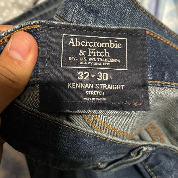 Three pairs of men’s Abercrombie & Fitch jeans